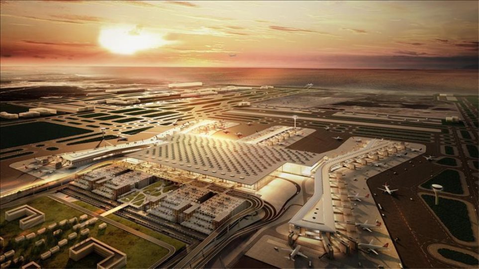«Πρεμιέρα» για το νέο, κολοσσιαίο αεροδρόμιο της Κωνσταντινούπολης