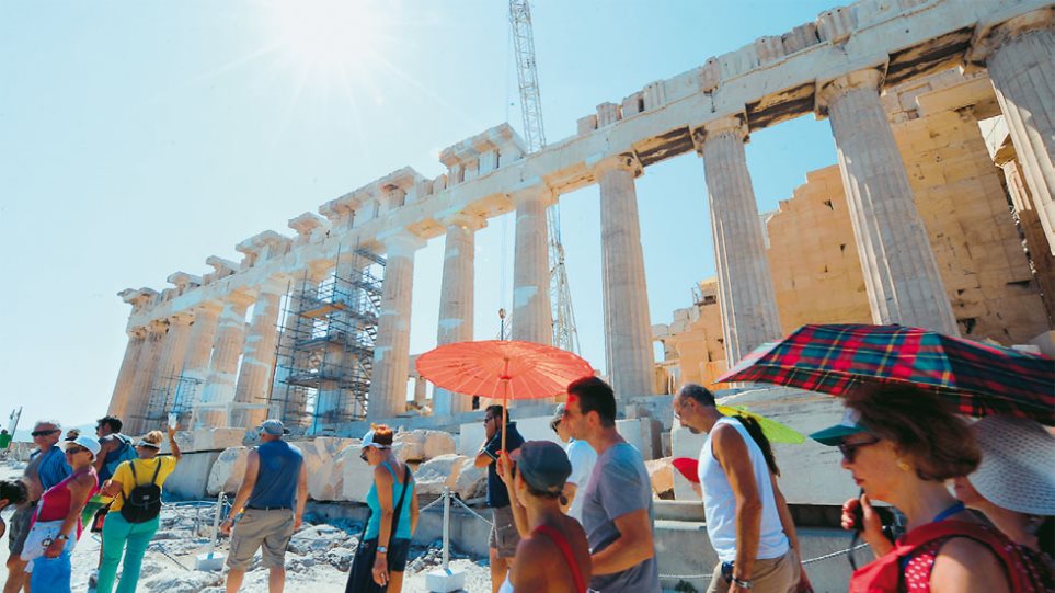 Ανοδική πορεία για τον ελληνικό τουρισμό σημειώθηκε το α' τετράμηνο του έτους