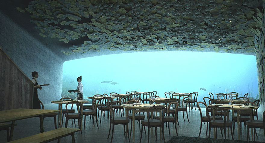 "Under": Το πρώτο υποθαλάσσιο εστιατόριο της Ευρώπης 