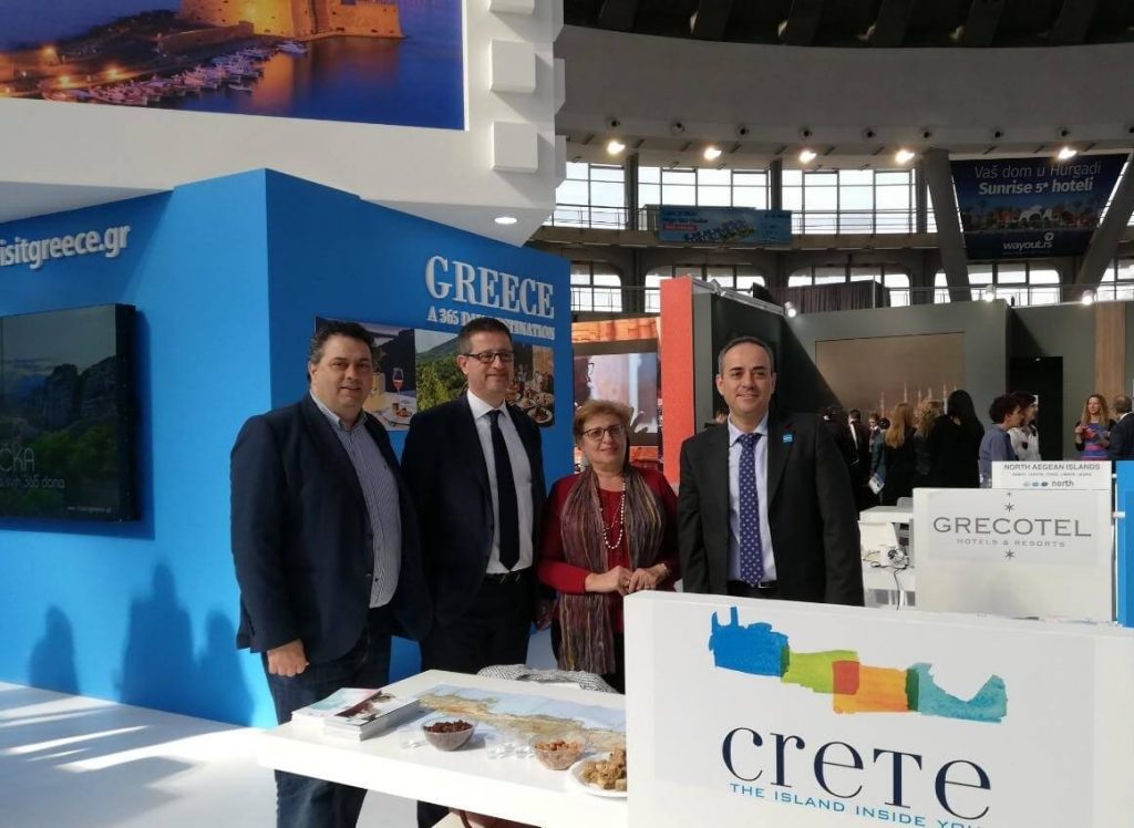 Η ανάδειξη της Κρήτης στη διεθνή έκθεση τουρισμού IFT 2019 στο Βελιγράδι 